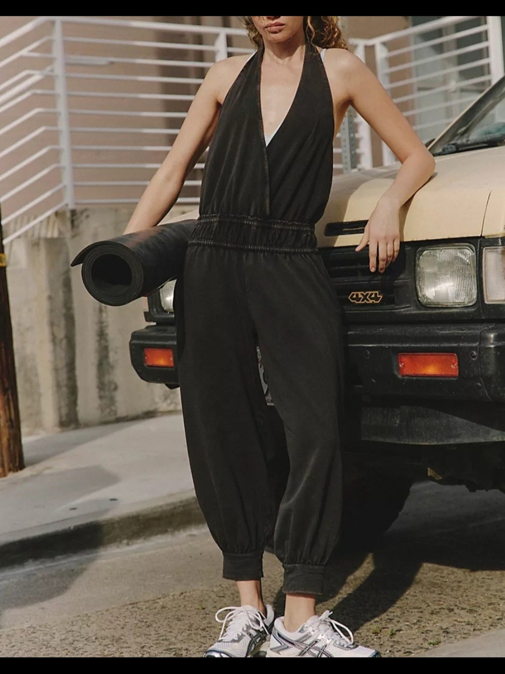 Free People Hot Shot Halter Onesie